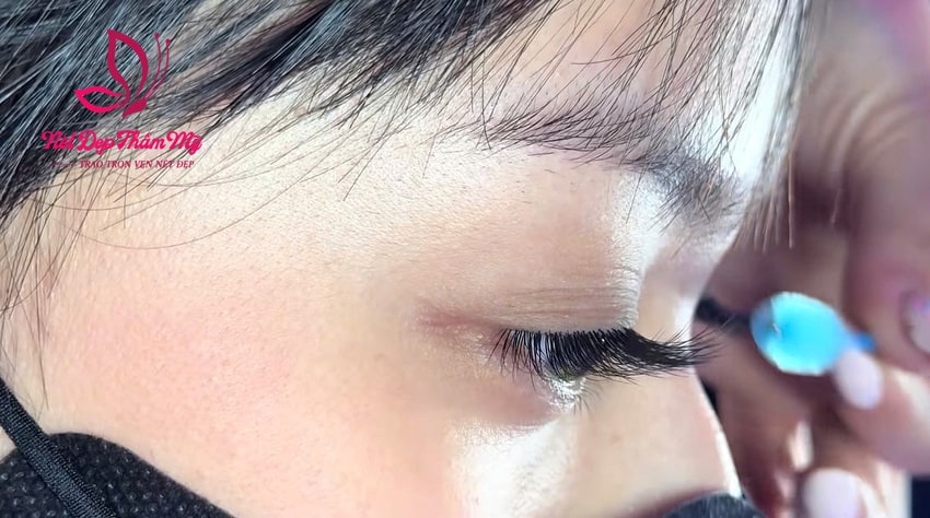 cách nối mi lụa