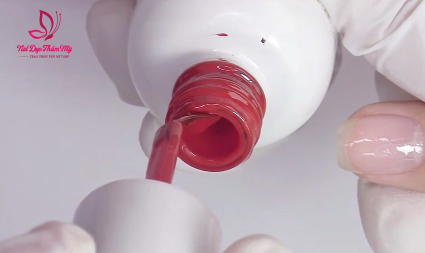 thứ tự sơn gel