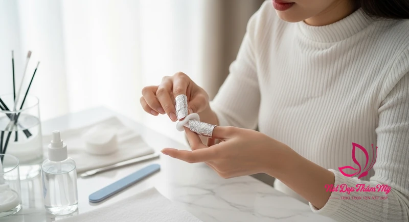 Ảnh bìa Cách Tẩy Sơn Móng Tay Gel Tại Nhà