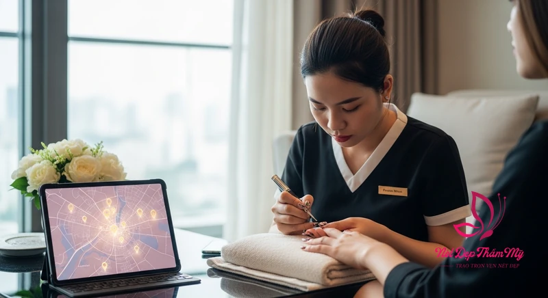 Làm nail tận nơi