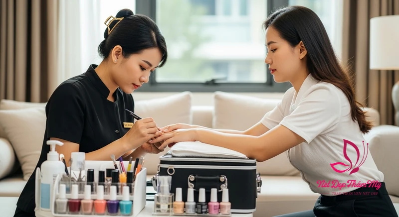 dịch vụ làm nail tại nhà hình ảnh minh họa chuyên sâu 4