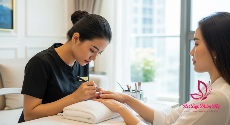 Ảnh bìa làm nail tận nơi Quận 1