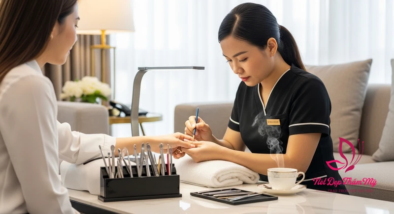 làm nail tận nơi Quận 10 hình ảnh minh họa chuyên sâu 4