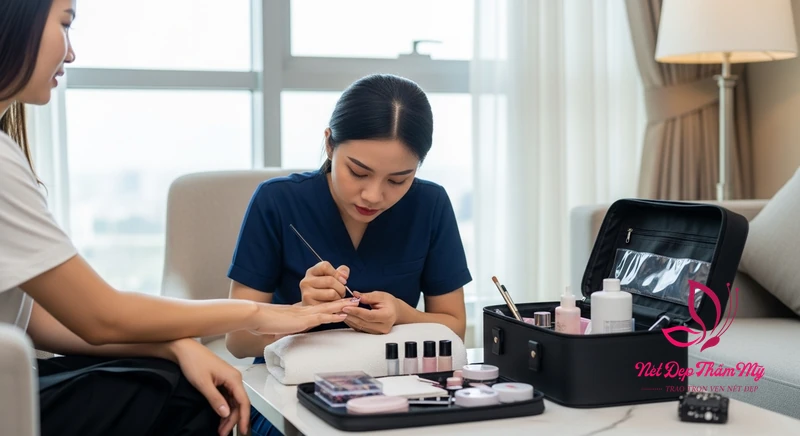 Ảnh bìa làm nail tận nơi Quận 10
