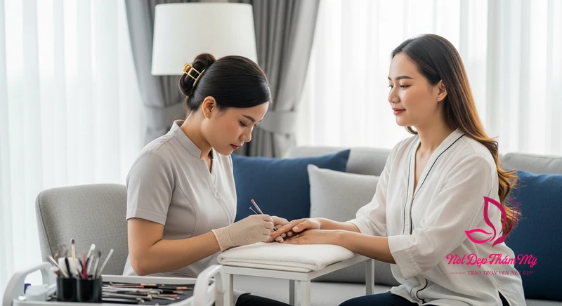 làm nail tận nơi Quận 12 hình ảnh minh họa chuyên sâu 3