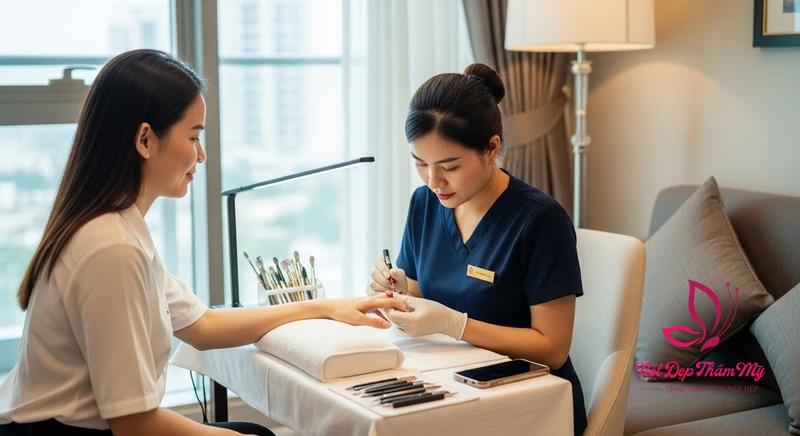 làm nail tận nơi Quận 2 hình ảnh minh họa chuyên sâu 3
