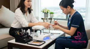 Ảnh bìa làm nail tận nơi Quận 3