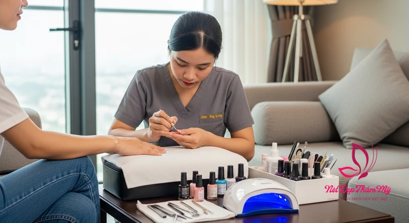 làm nail tận nơi Quận Bình Thạnh hình ảnh minh họa chuyên sâu 3