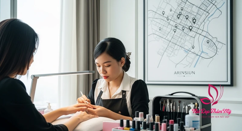 làm nail tận nơi Quận Bình Thạnh hình ảnh minh họa chuyên sâu 4