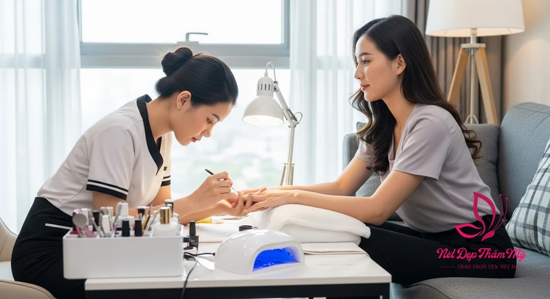 Ảnh bìa làm nail tận nơi Quận Phú Nhuận