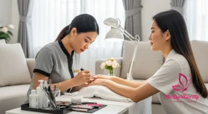 Ảnh bìa làm nail tận nơi Quận Tân Phú