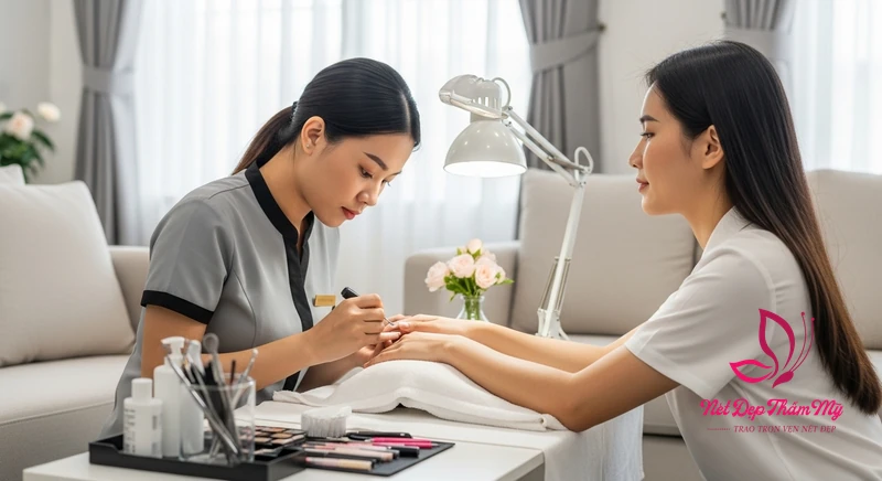 Ảnh bìa làm nail tận nơi Quận Tân Phú