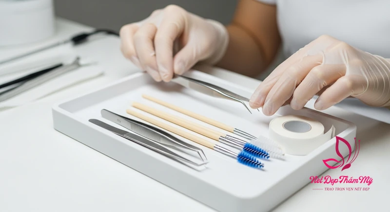 Nối Mi Bị Sưng Mắt hình ảnh minh họa chuyên sâu 2