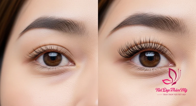 Nối Mi Cho Mắt 1 Mí hình ảnh minh họa chuyên sâu 4