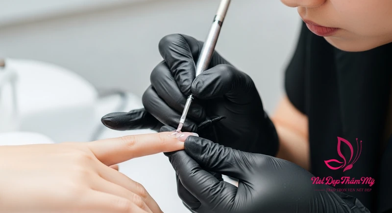 Úp móng và đắp gel hình ảnh minh họa chuyên sâu 2